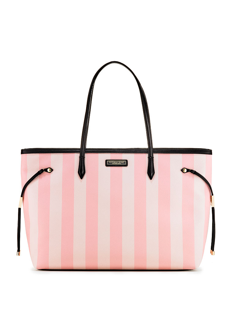 Sac Porté Épaule Victoria, Signature Stripe, large