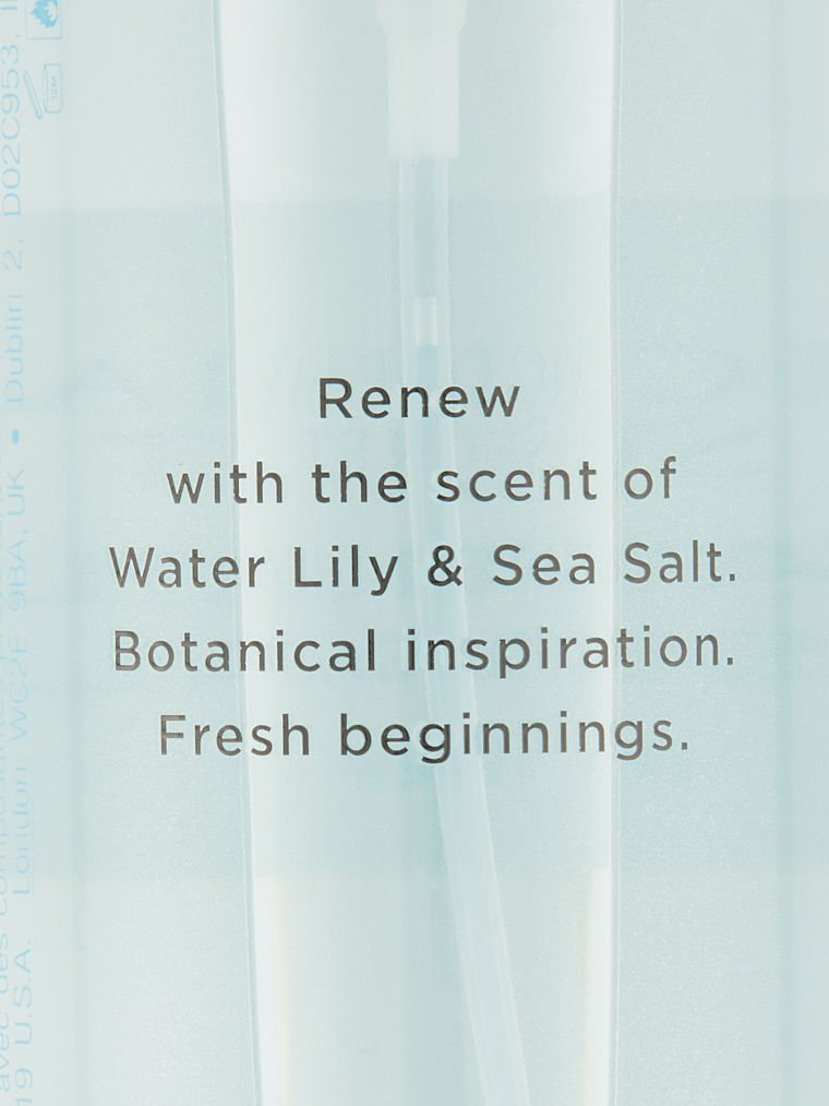 Water Lily & Sea Salt Brume Parfumée Corps Natural Beauty, Description, large