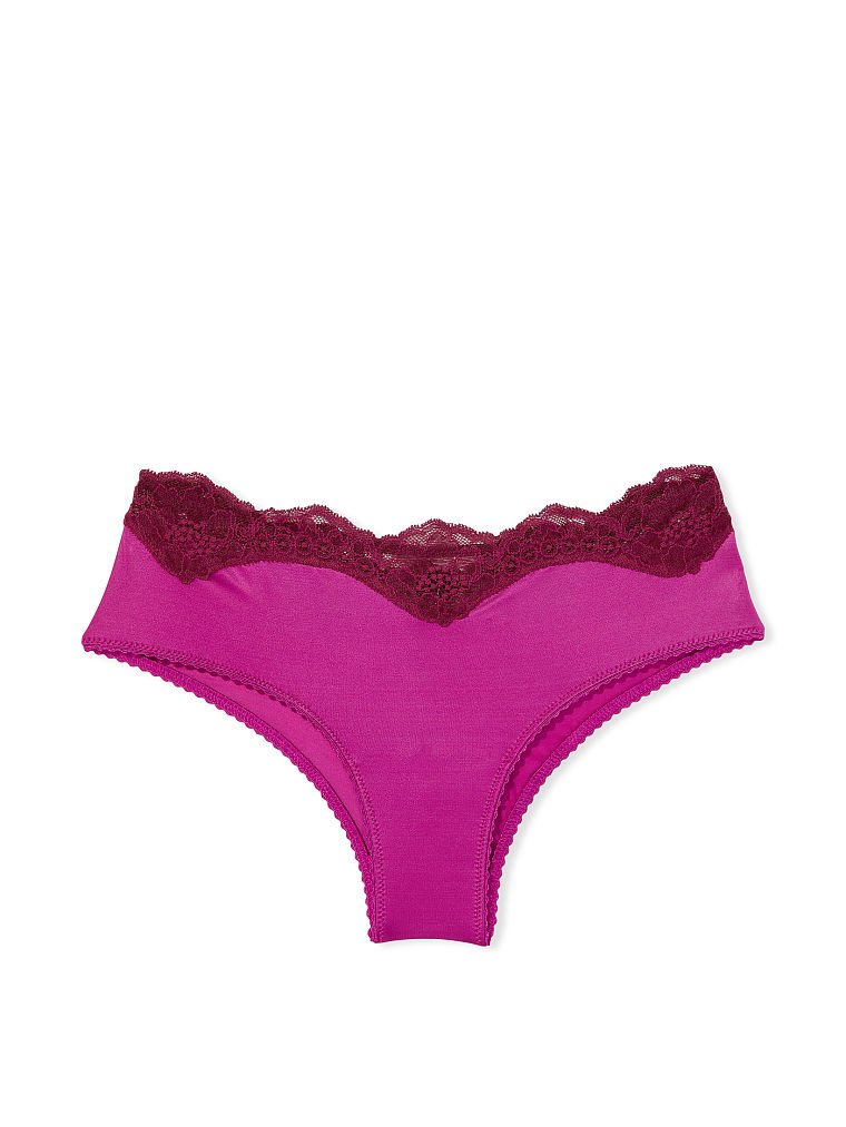 Lace Trim Cheeky Panty, , large