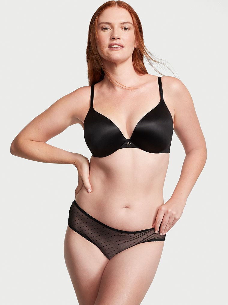 Culotte Sexy Avec Entrelacs Et Nœud À L’arrière, Black, large