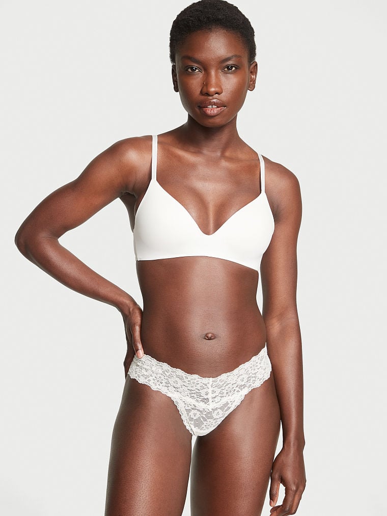 String En Dentelle Posey, Coconut White, large