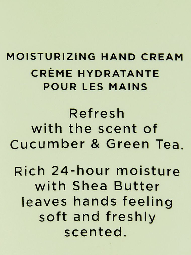 Cucumber & Green Tea Natural Beauty Mini Lait Parfumé Corps Hydratant, Description, large