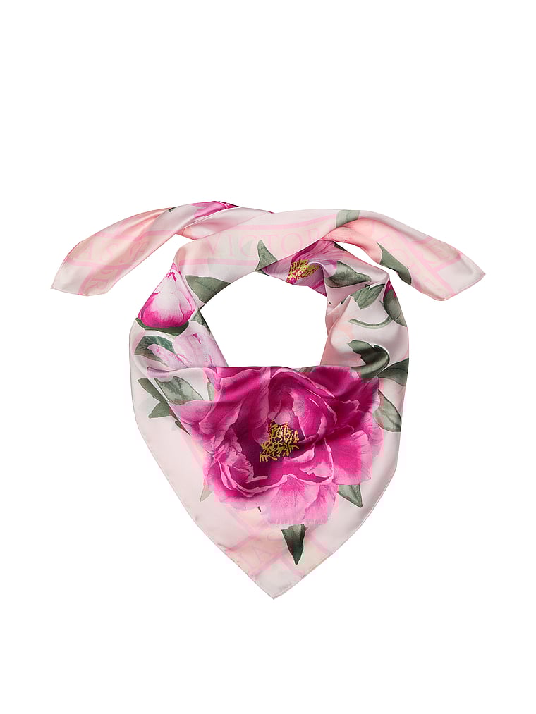 Foulard En Satin, Bombshell Floral, large