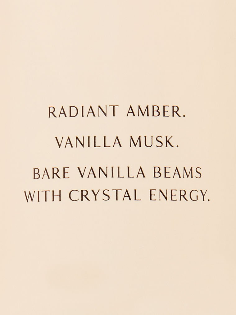 Édition Limitée Bare Vanilla Crystal Brume Parfumée Corps, Description, large