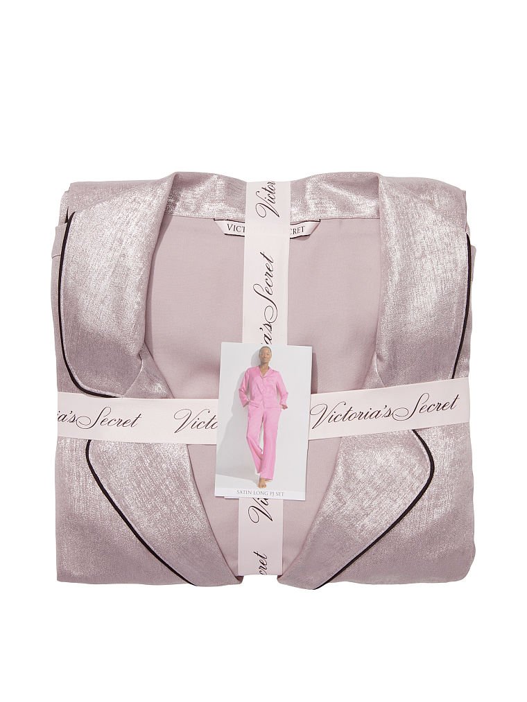 Ensemble Pyjama Métallisé Fiona, Pink Foil, large