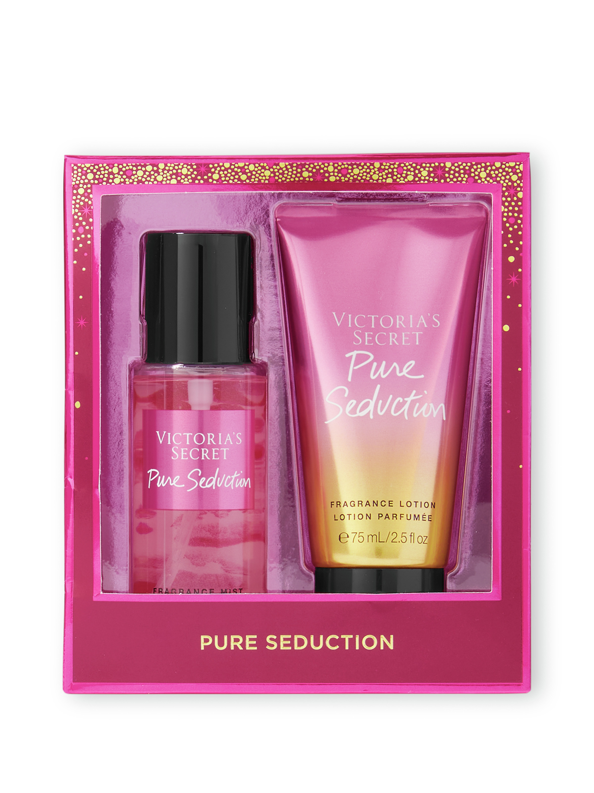 Pure Seduction Duo Mini Brume Parfumée Et Mini Lait Parfumé Corps, Description, large