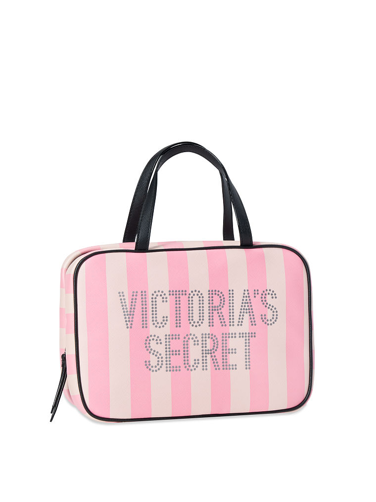 Trousse De Voyage Jetsetter Avec Logo, Pink, large