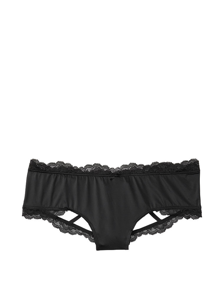 Tanga À Lanière Open Back, Black, large