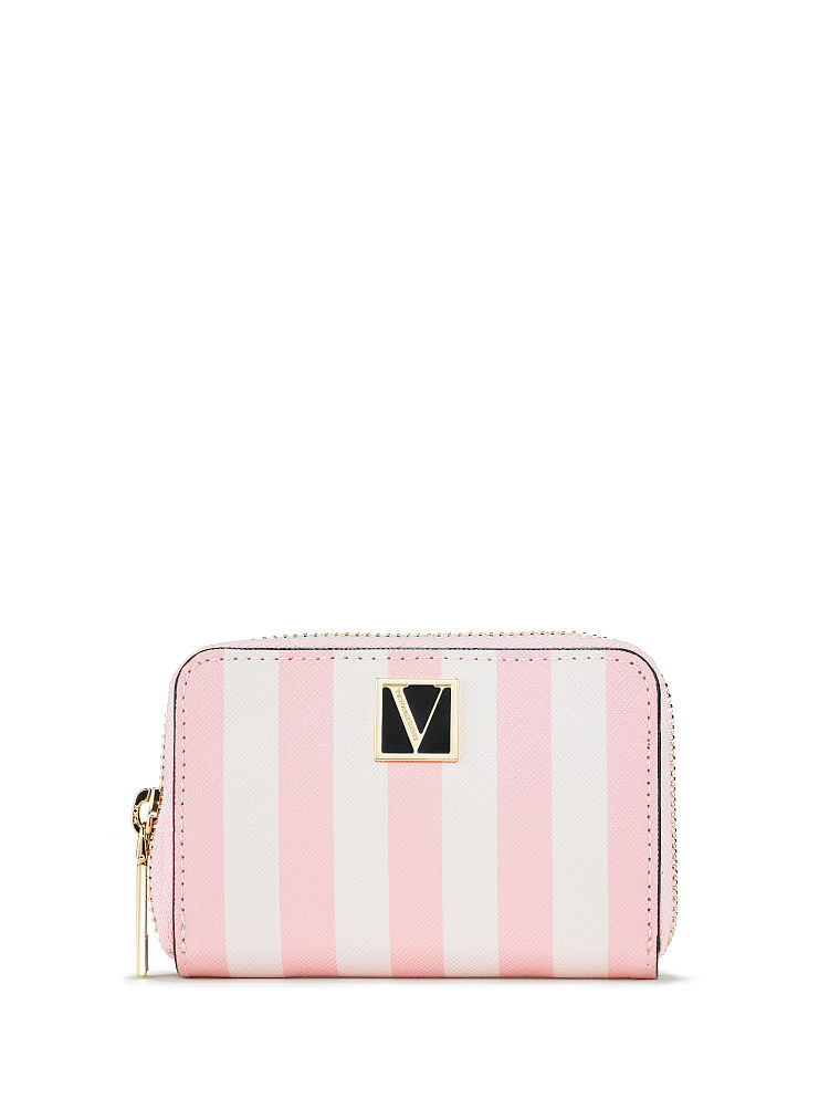 Le Petit Portefeuille Victoria, Signature Stripe, large