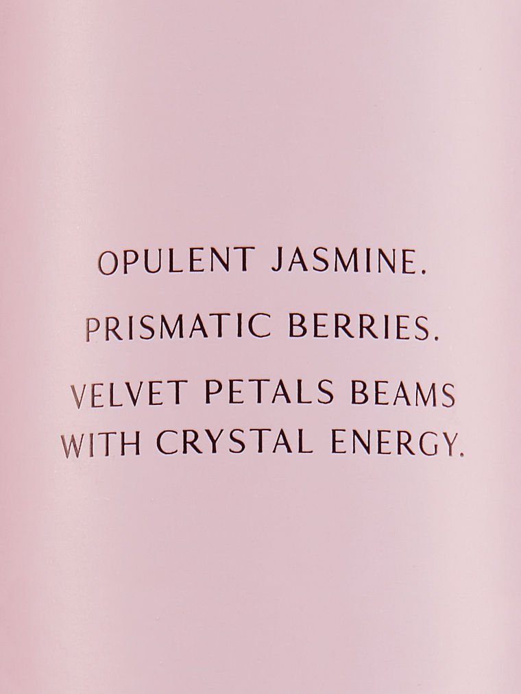 Édition Limitée Velvet Petals Crystal Brume Parfumée Corps, Description, large