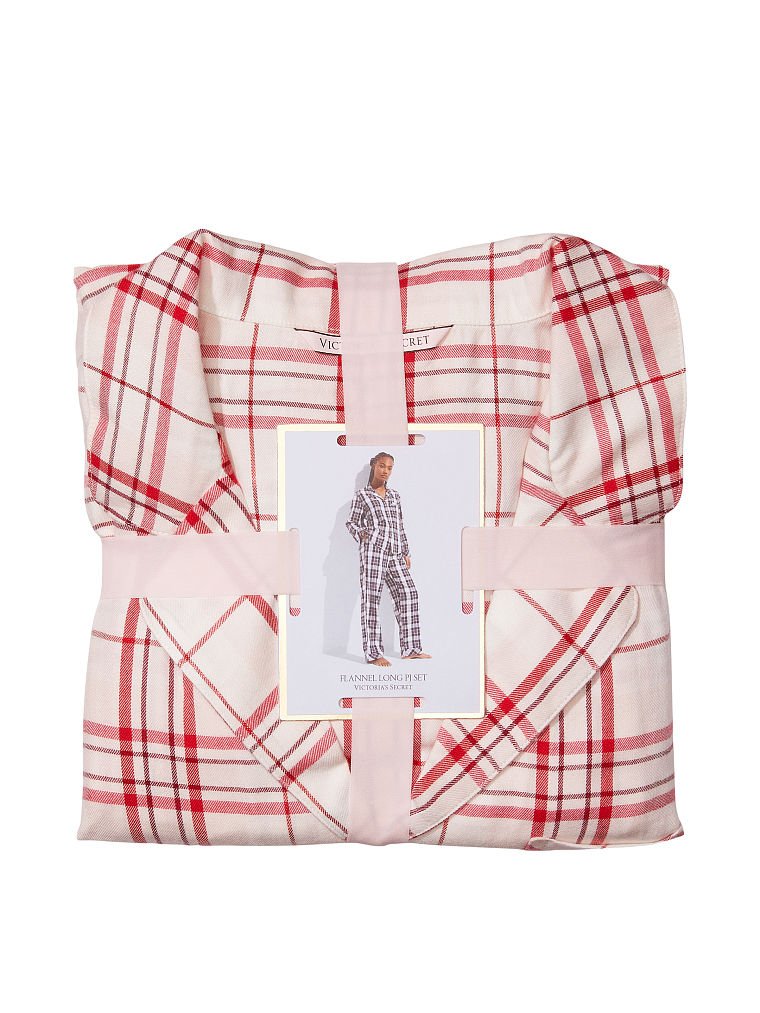Ensemble Pyjama Long En Flanelle, Description, large