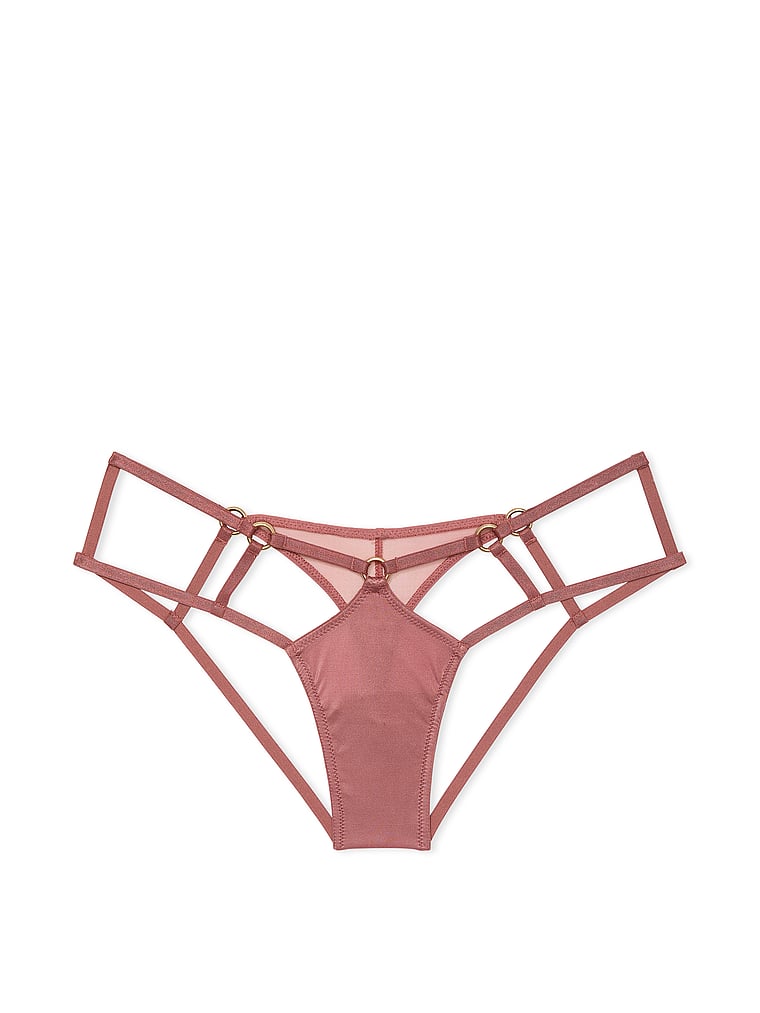 Culotte Avec Lanières Et Détails En Métal, Vintage Rose, large