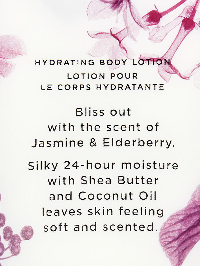 Jasmine & Elderberry Natural Beauty Lait Hydratant Pour Le Corps, Jasmine & Elderberry, large