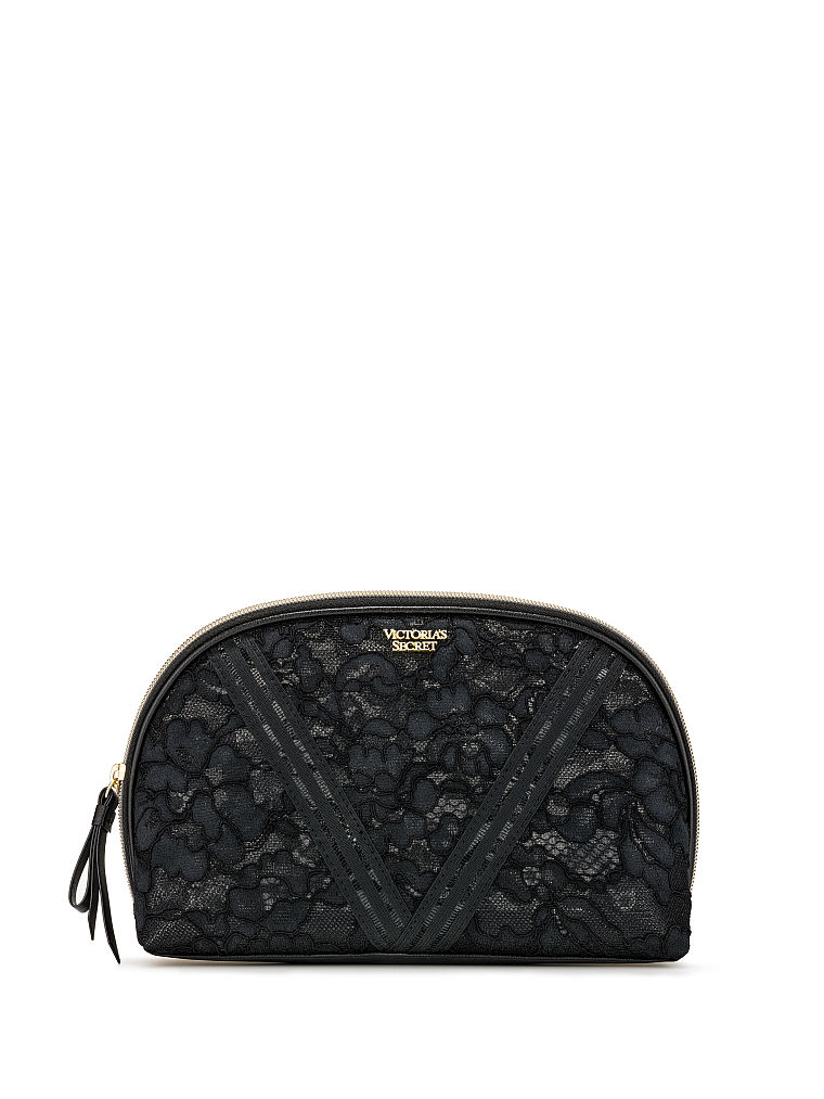 Floral Lace Glam Bag, , large