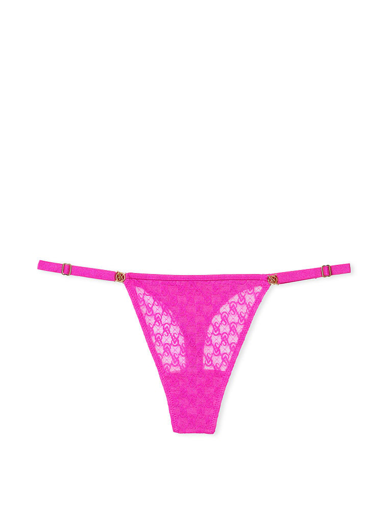 String En Dentelle Icon By Victoria's Secret Avec Lanières Réglables, Fuchsia Frenzy, large