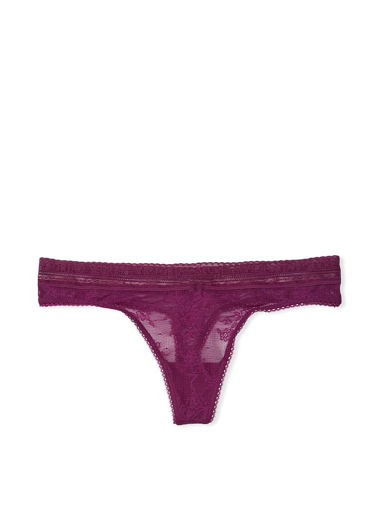 String En Dentelle Avec Taille À Logo, Description, large
