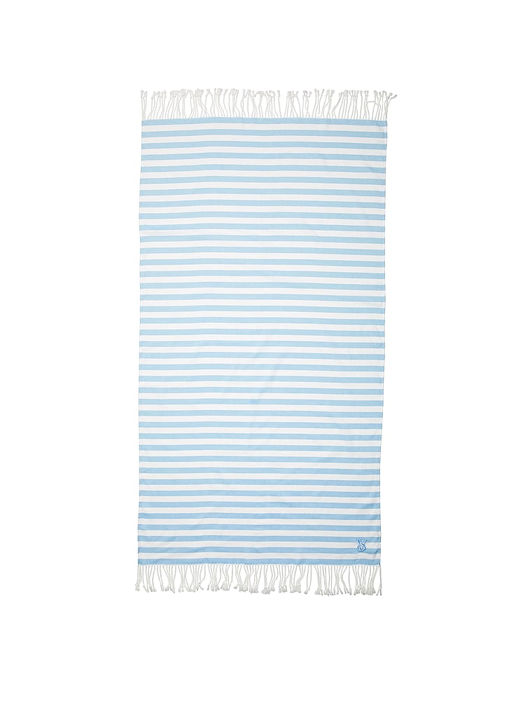 Drap De Plage, Blue Stripe, large