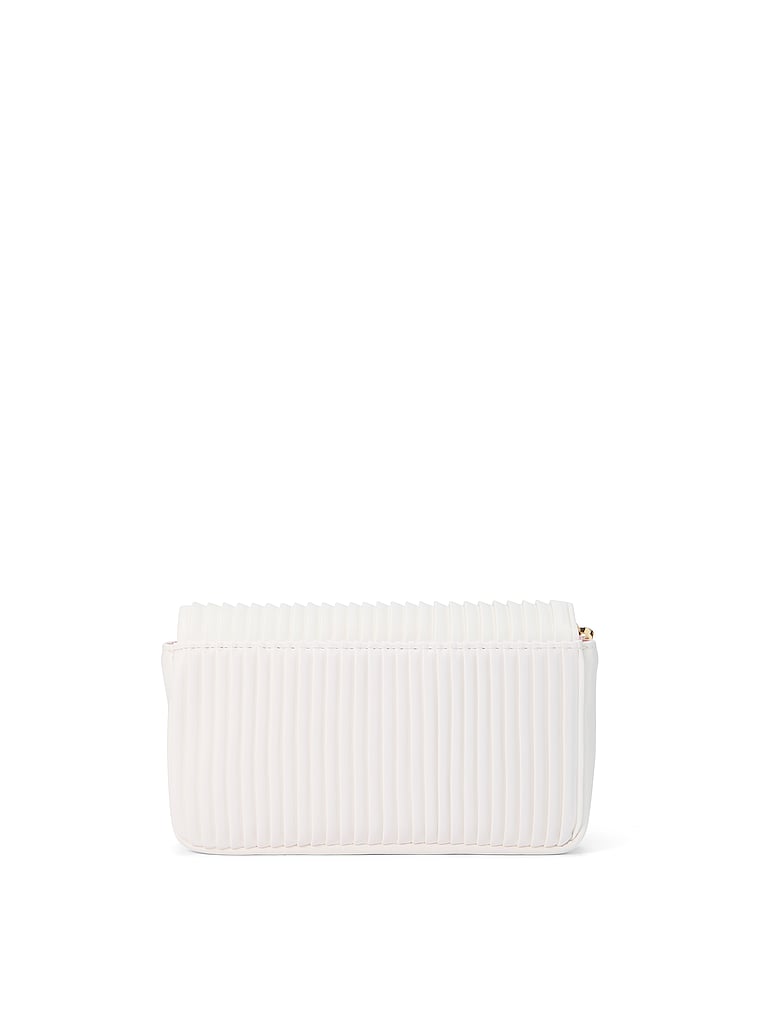 Phone Wristlet Clutch, Coconut White, large