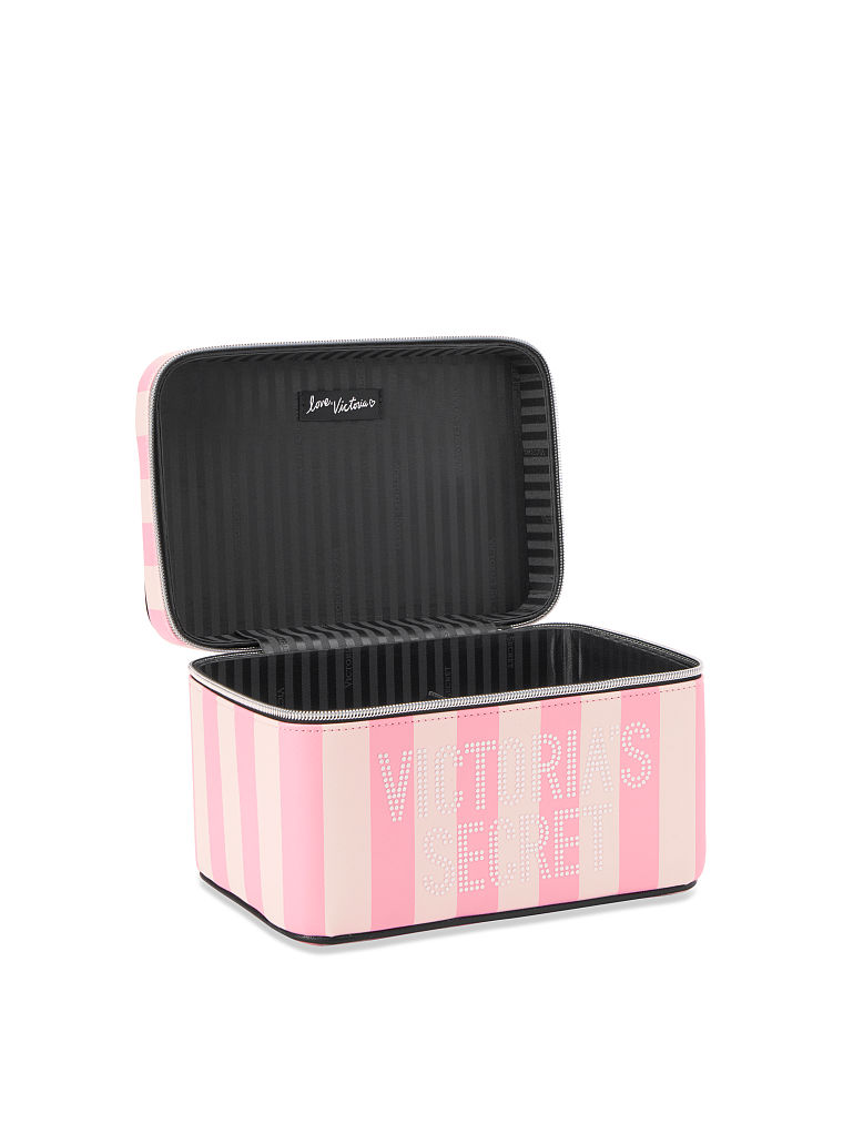 Signature Stripe Runway Vanity Case, , large