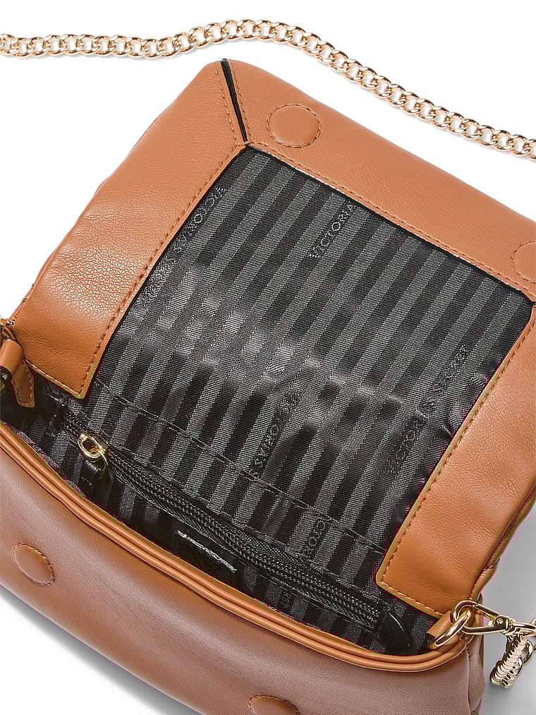 Mini Convertible Bag, Brown, large