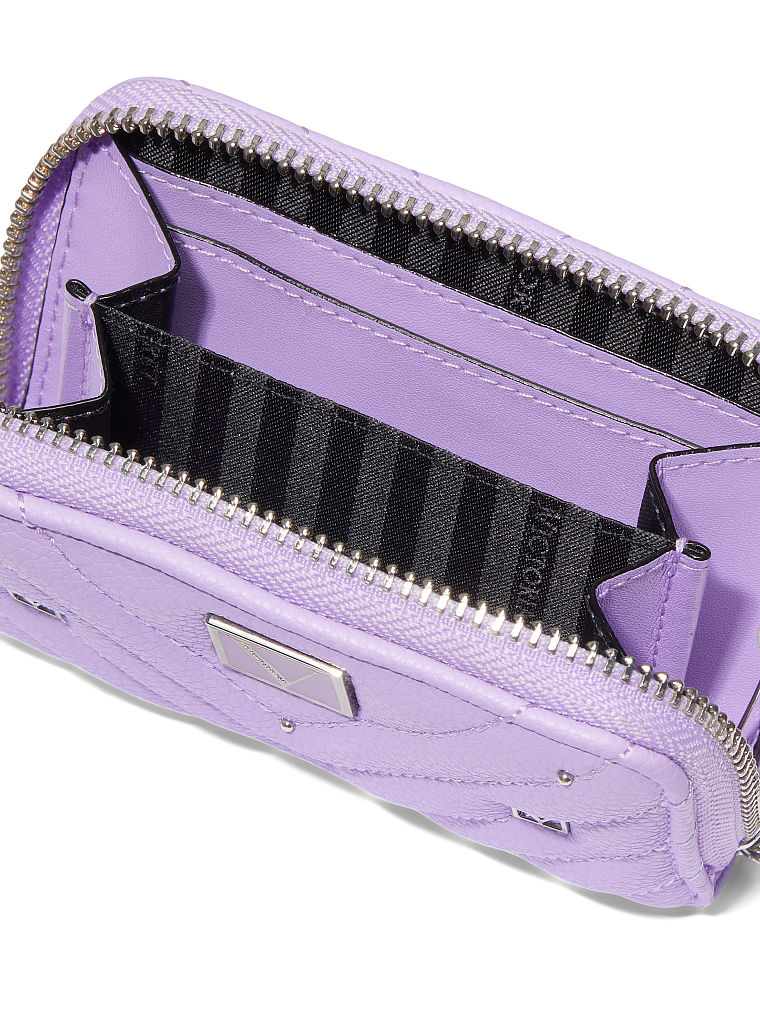 Portefeuille Victoria Petit Format, Lilac Stud, large