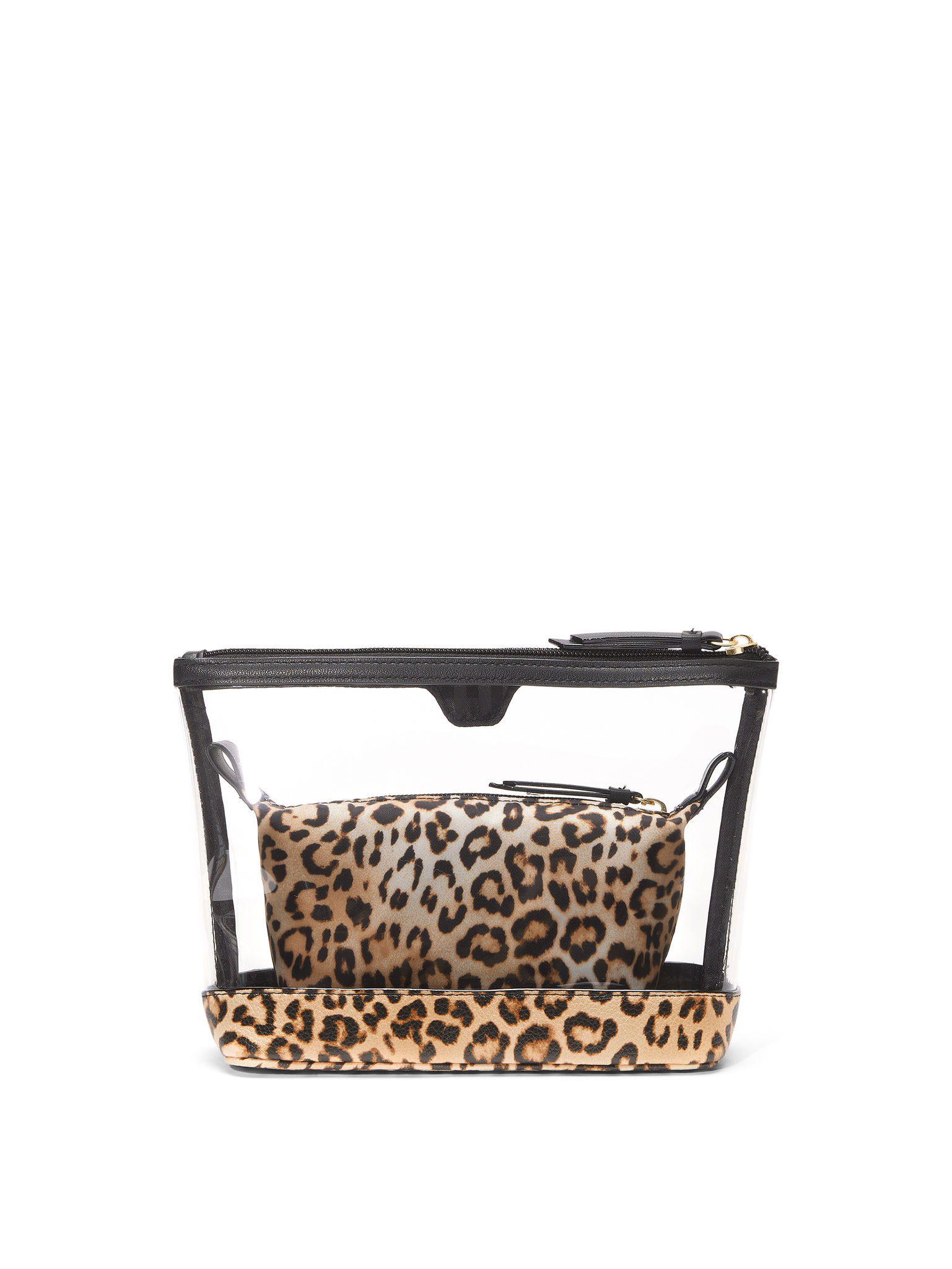 Trousse De Maquillage 2 Pièces, LEOPARD, large