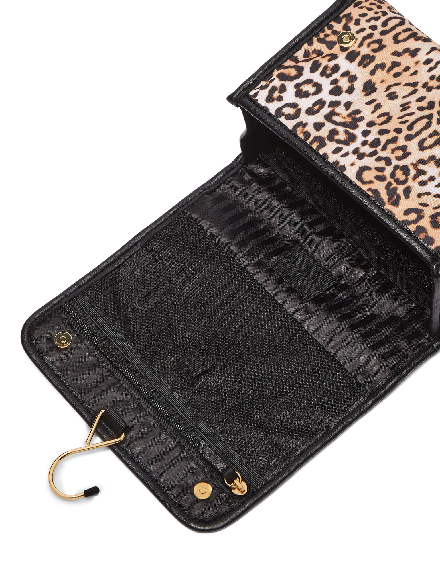 Trousse De Maquillage Repliable, LEOPARD, large