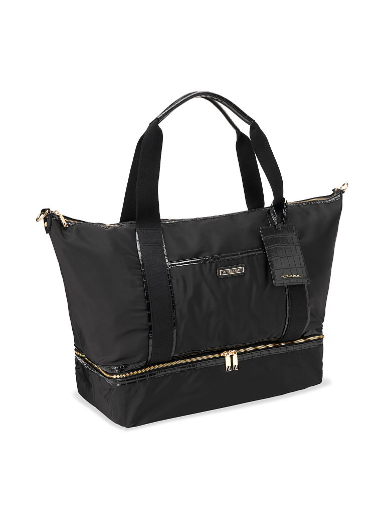 Sac De Voyage, Black Lily, large