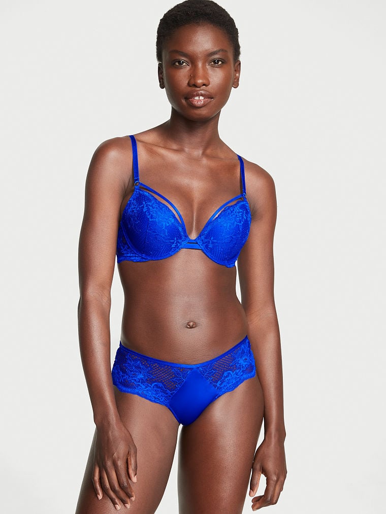 Culotte Bordée De Dentelle, Blue Oar, large