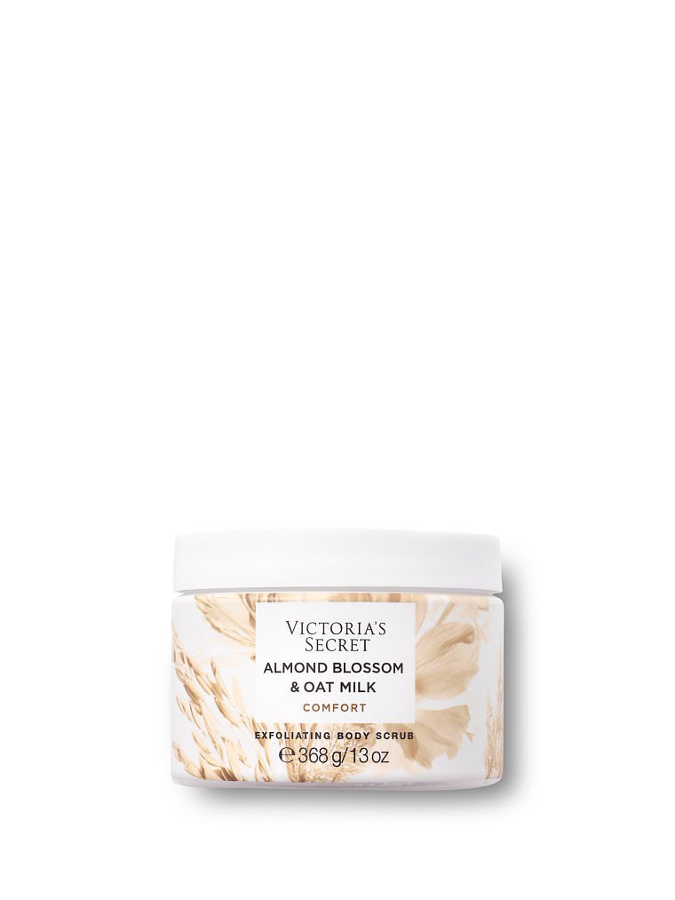 Almond Blossom & Oat Milk Gommage Corporel Exfoliant Natural Beauty, Description, large