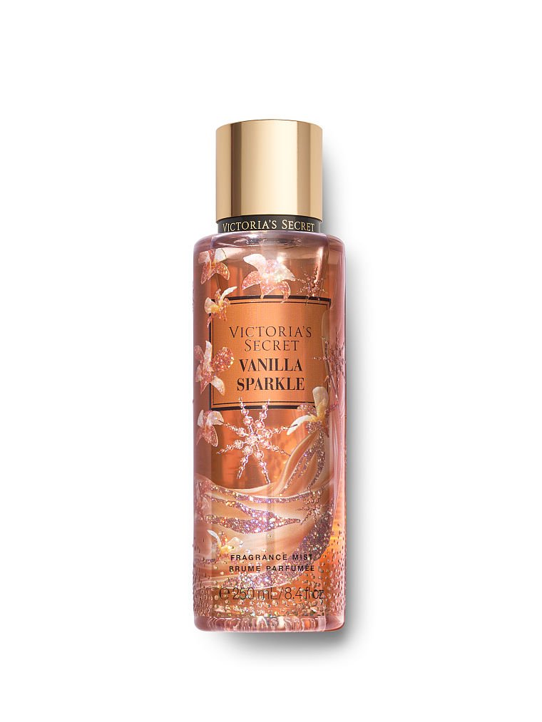 Vanilla Sparkle Édition Limitée Shine Through Brumes Parfumées Corps, Description, large