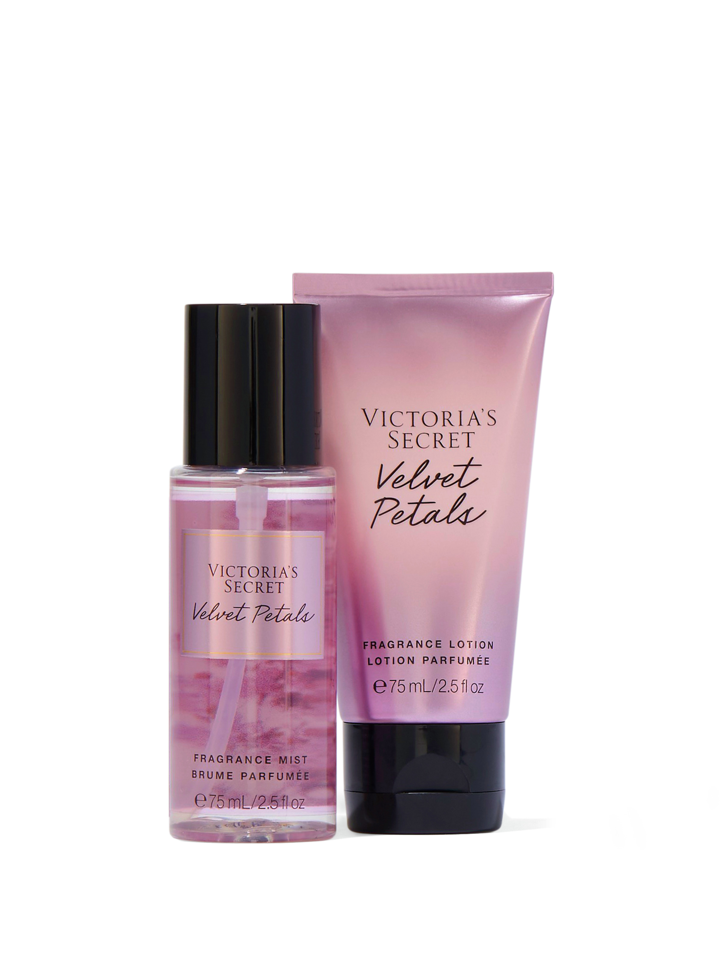 Velvet Petals Duo Mini Brume Parfumée Et Mini Lait Parfumé Corps, Description, large