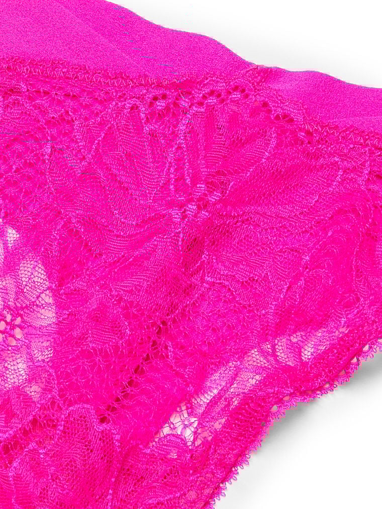 String Invisible Avec Dentelle Devant, Bali Orchid, large