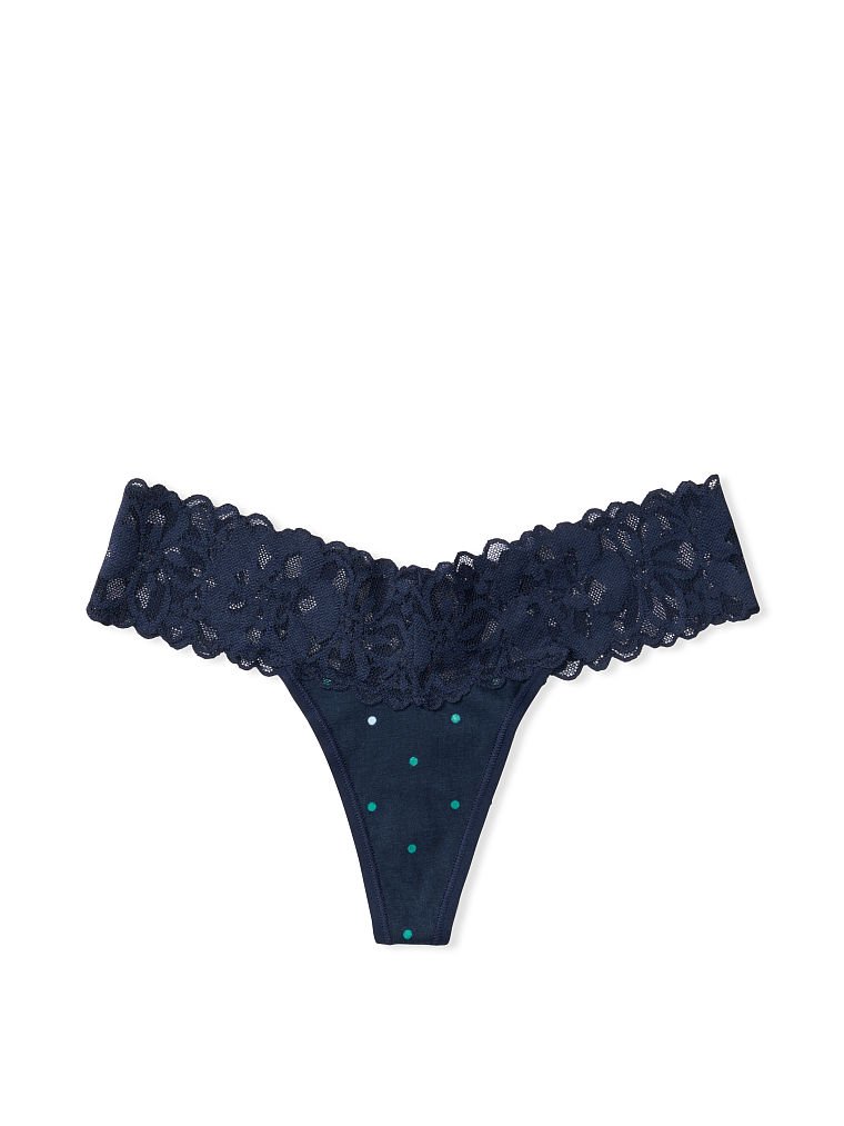 String En Coton Stretch, Taille En Dentelle, Description, large