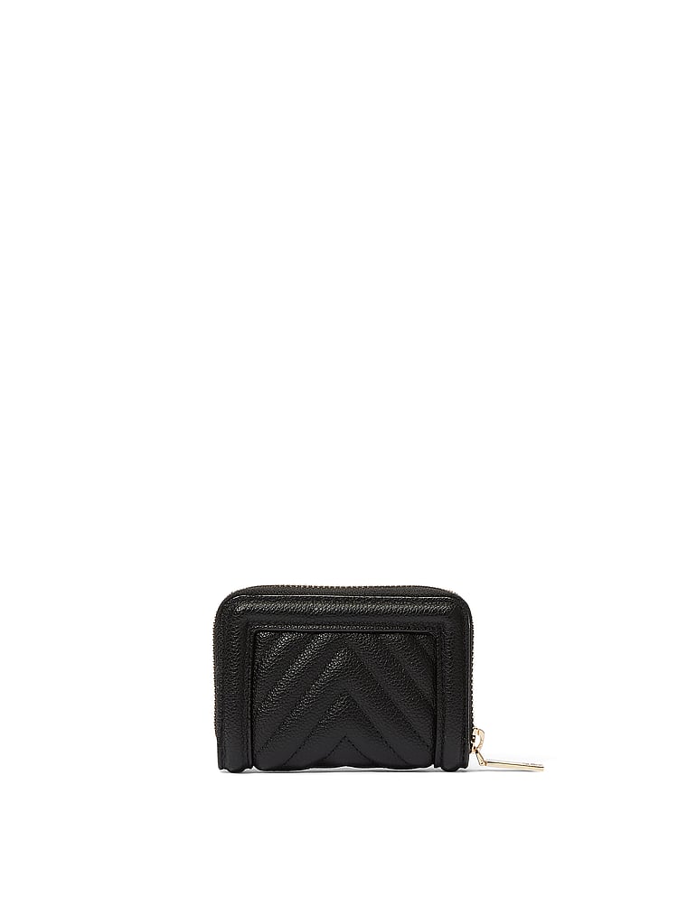 Portefeuille Zippé Petit Format, Black, large