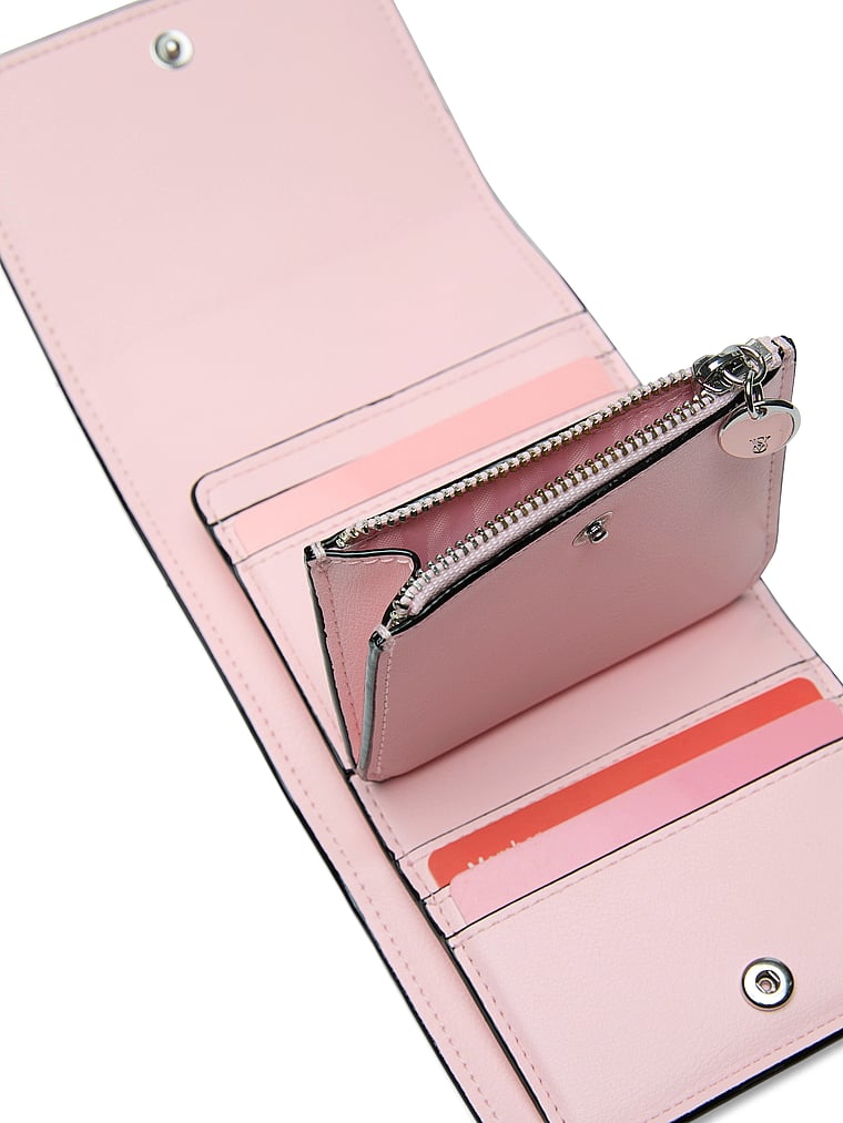 Small Flap Wallet, Heritage Stripe, large