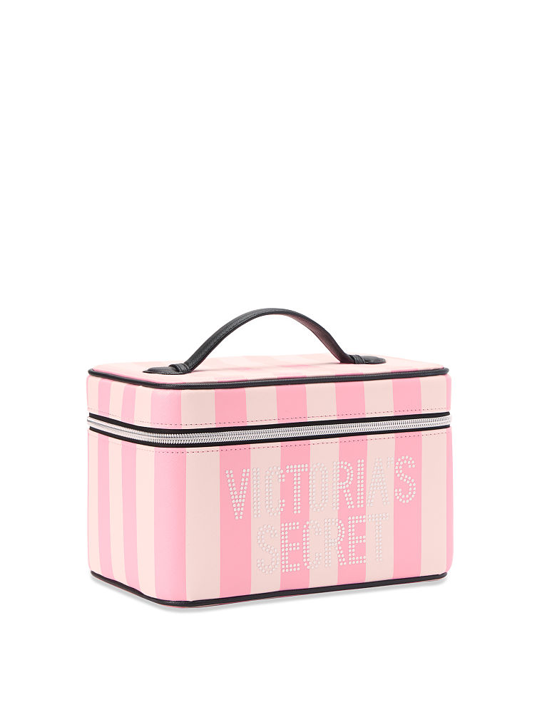 Signature Stripe Runway Vanity Case, , large