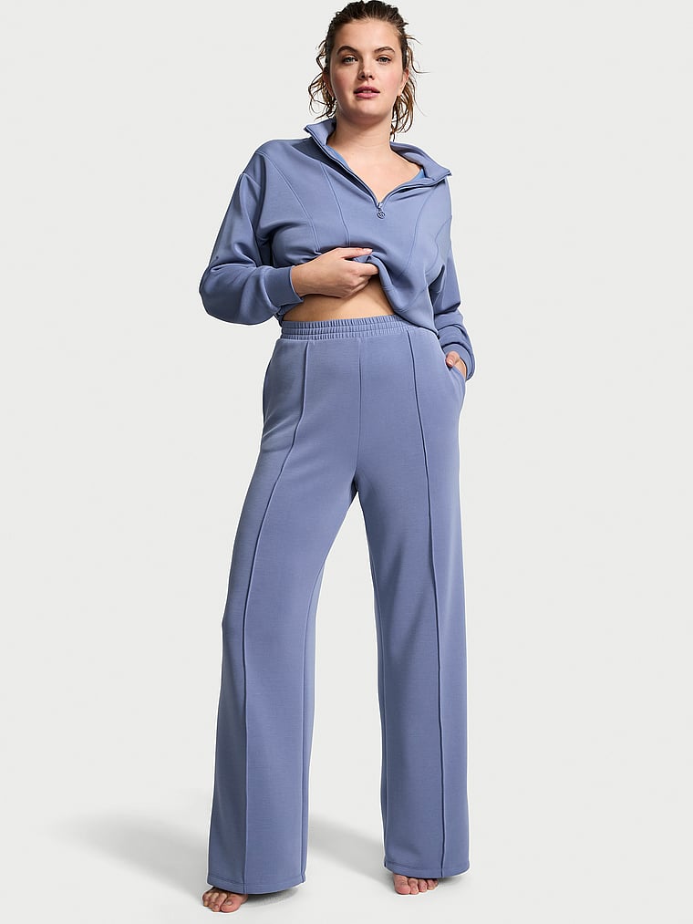 Sandwash Wide-leg Pants, Velvet Morning Blue, large
