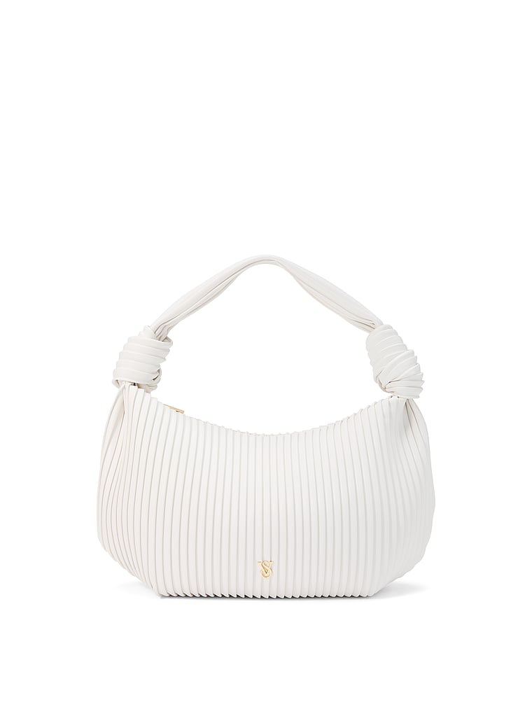 Sac À Anse Supérieure Nouée, Coconut White, large