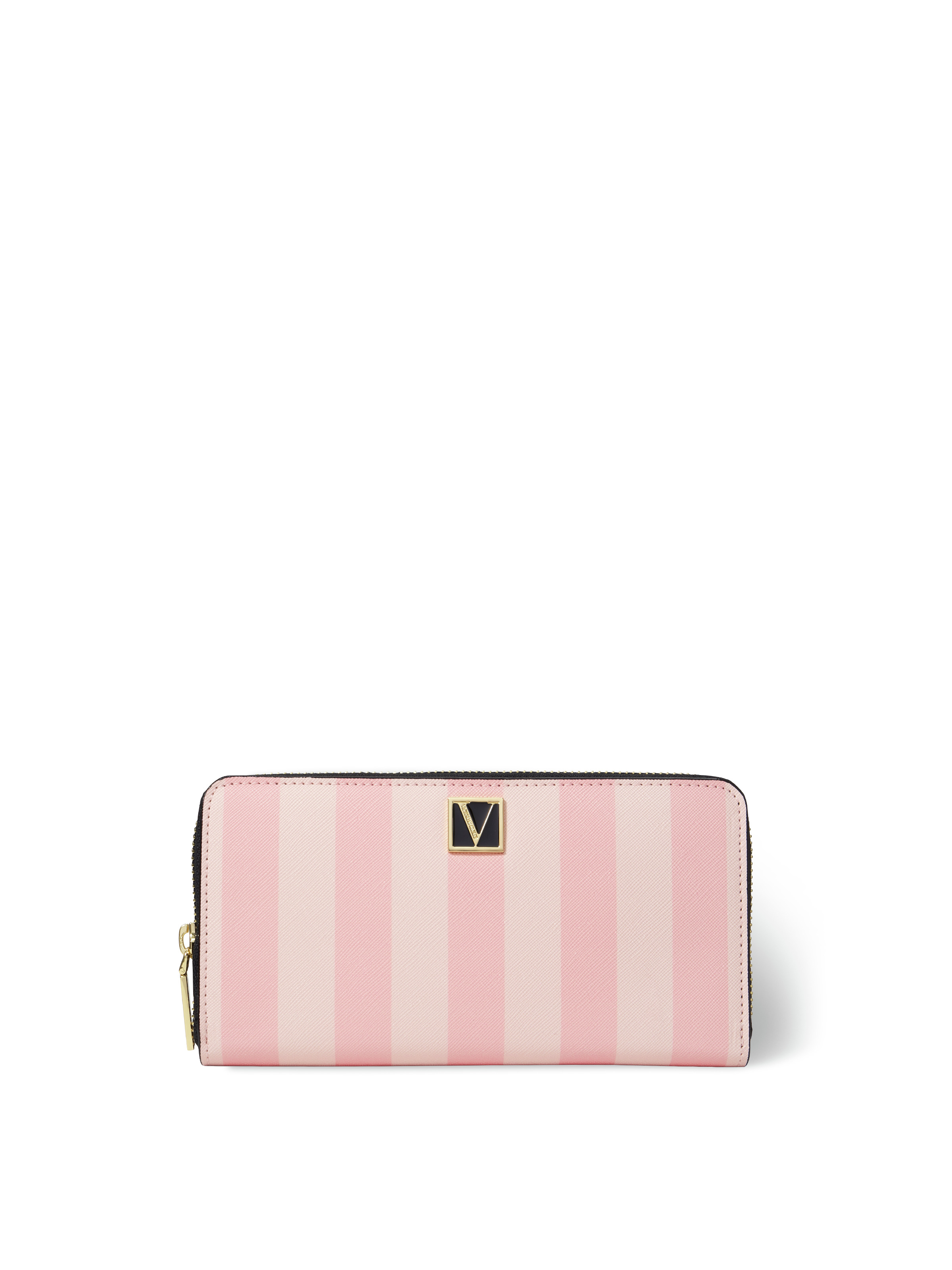 Le Portefeuille Victoria, Pink Stripe, large