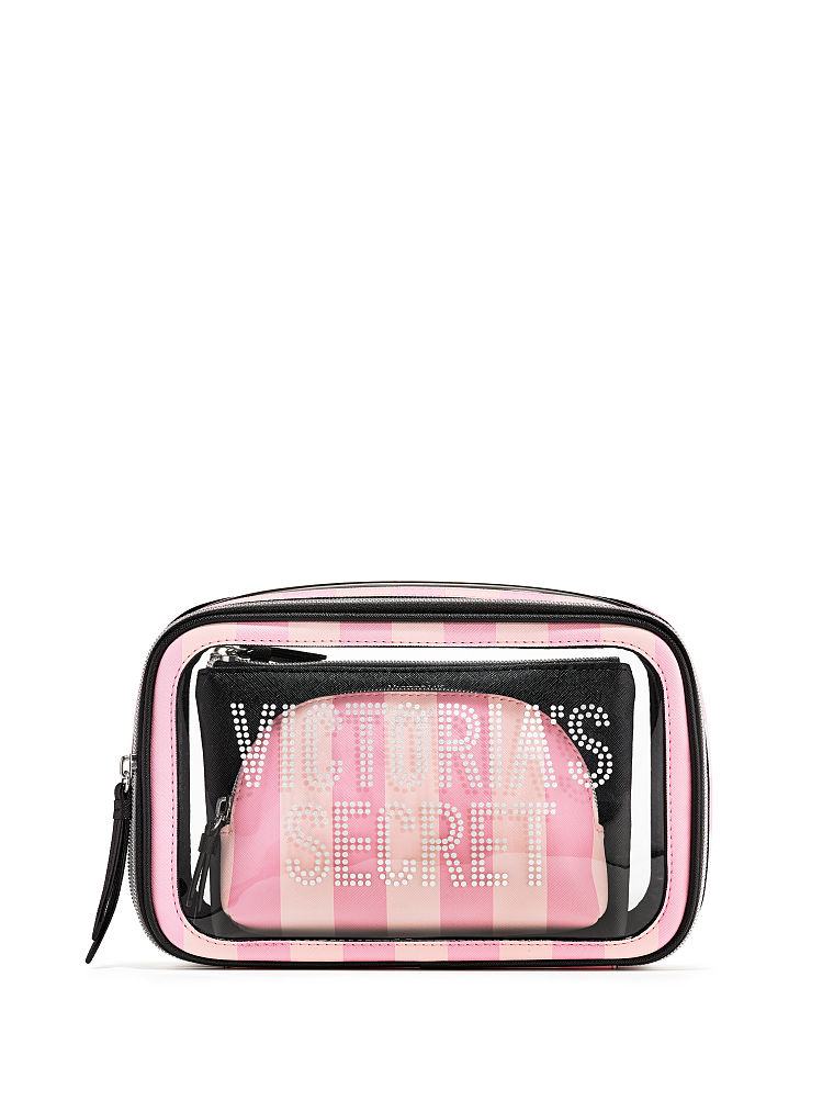 Backstage Trousse Avec Logo, Iconic Stripe, large