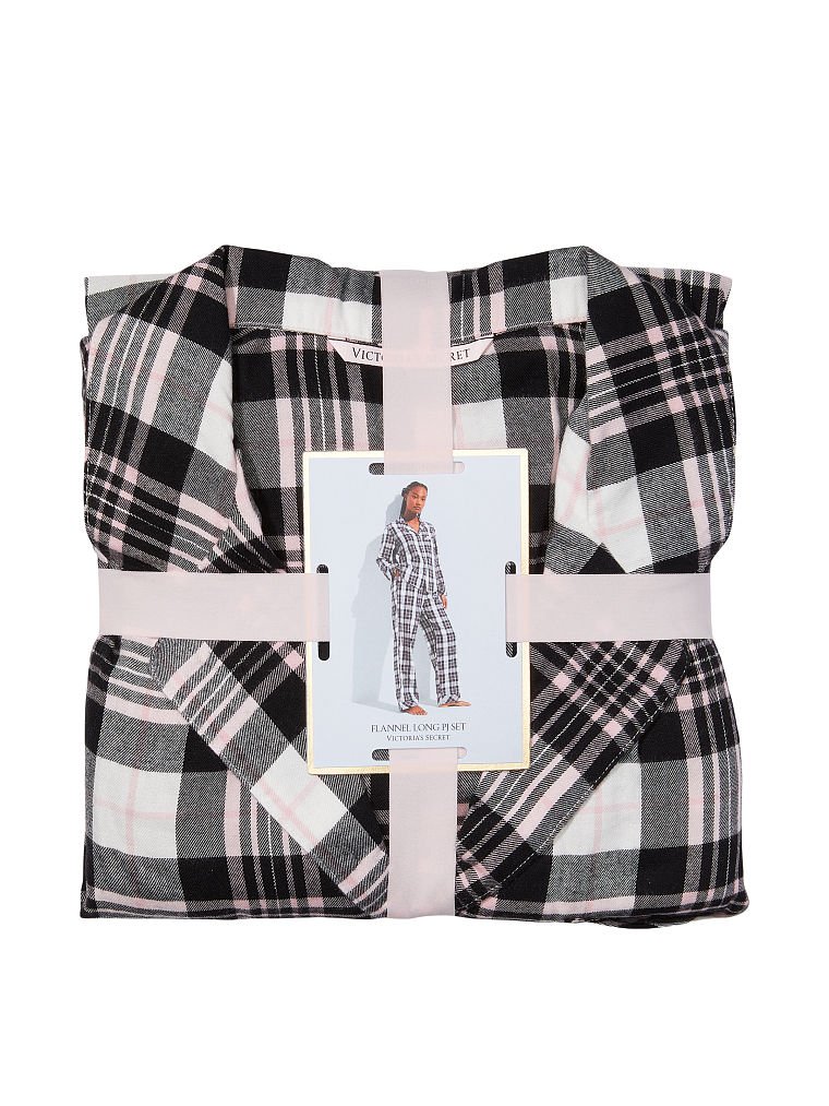 Ensemble Pyjama Long En Flanelle, Description, large