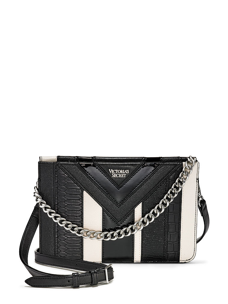 Mixed Chevron 24/7 Crossbody, , large