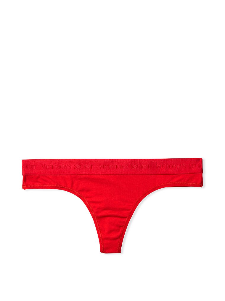 String En Coton Stretch Avec Logo, Description, large