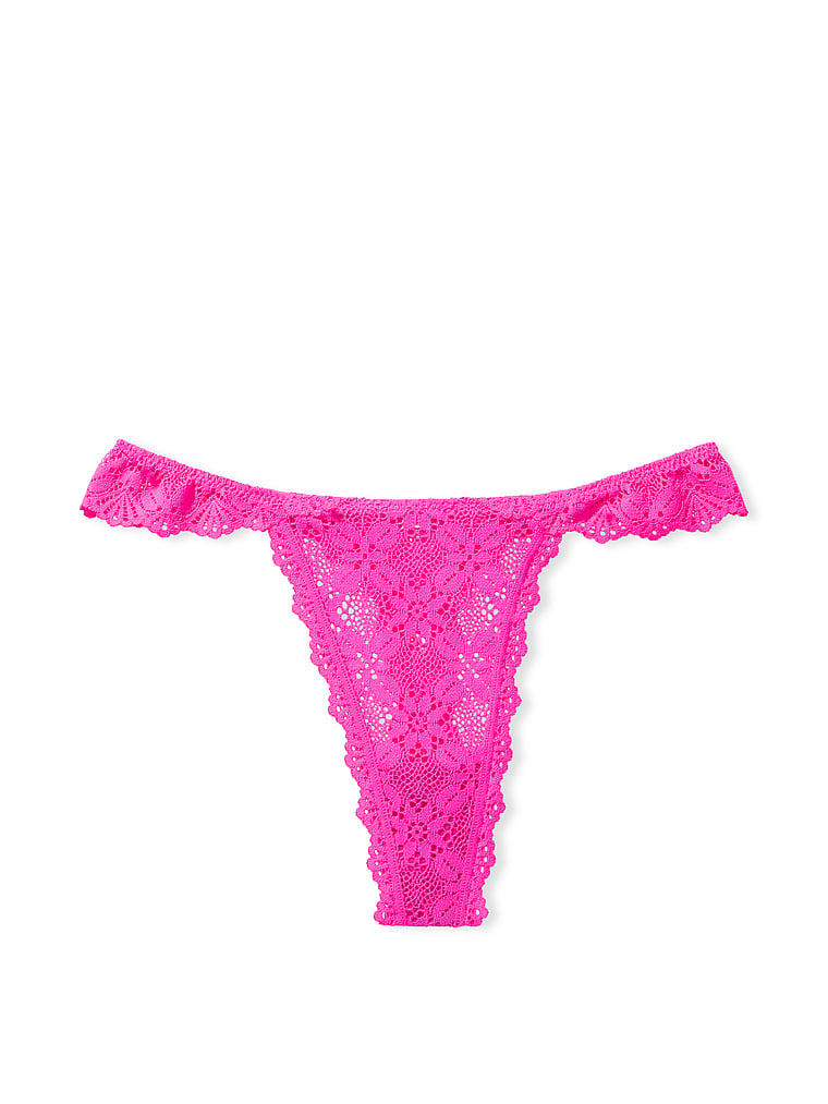 String En Dentelle, Neon Pink, large