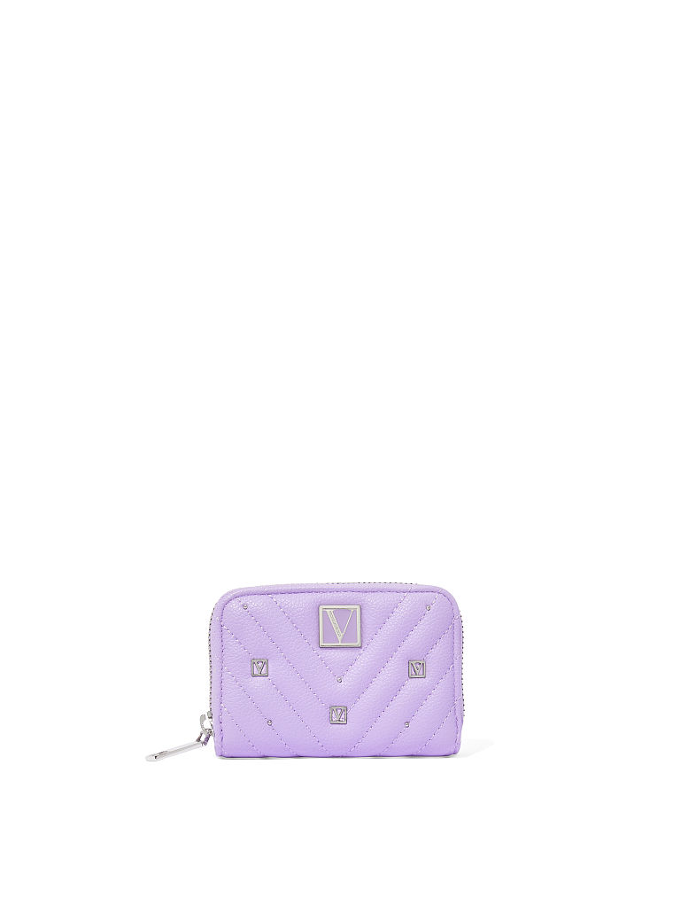 Portefeuille Victoria Petit Format, Lilac Stud, large