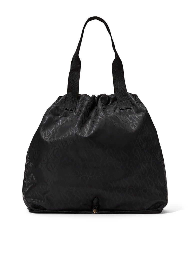 Sac Porté Épaule Compressible Et Léger, Black, large