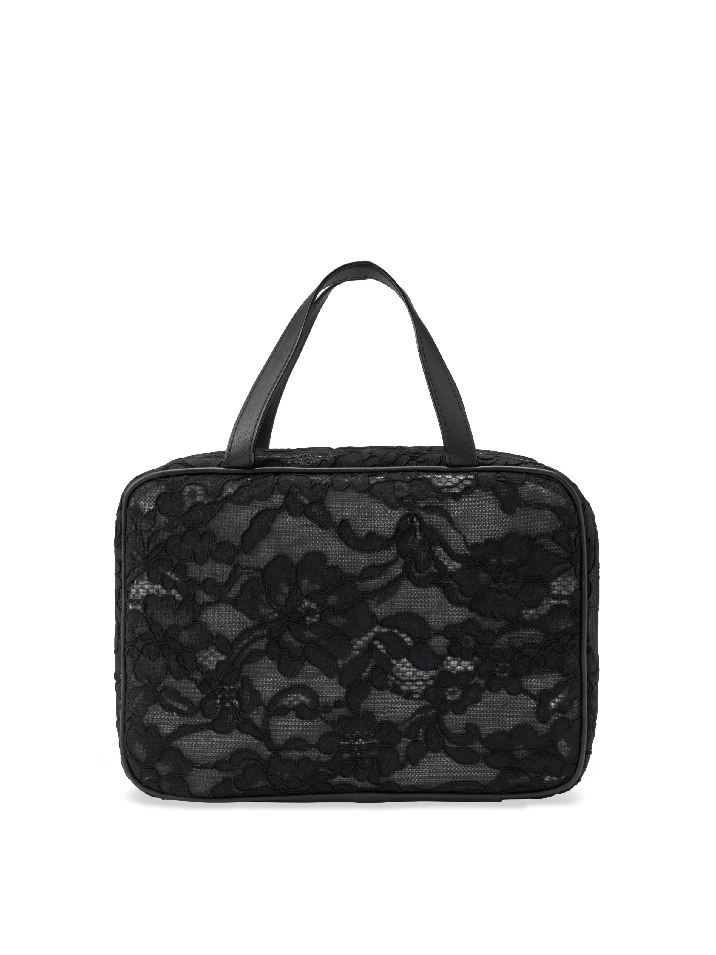 Trousse De Voyage Fourre-tout, Black Lily Lace, large