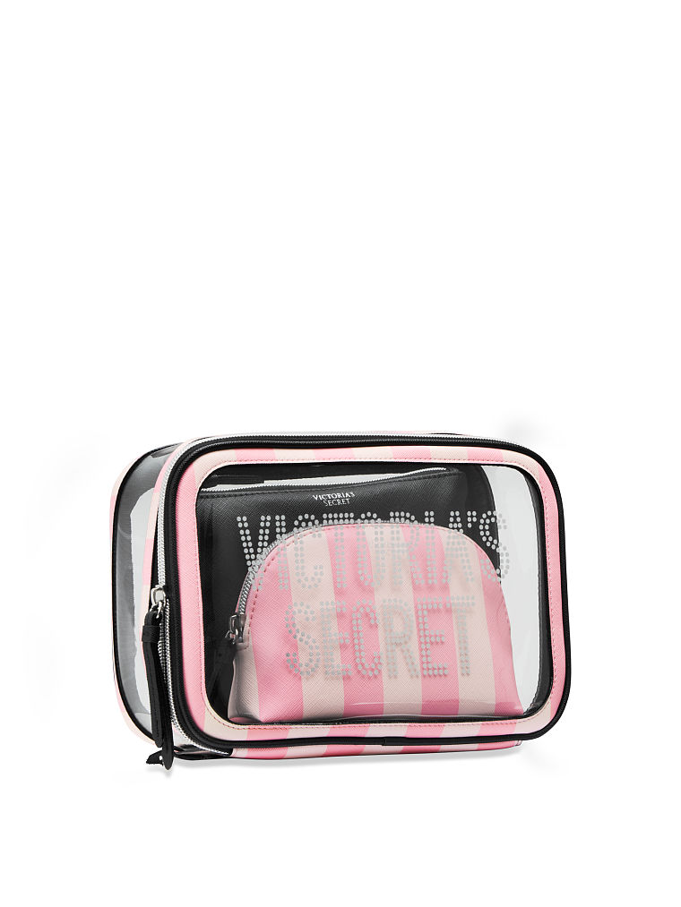 Backstage Trousse Avec Logo, Iconic Stripe, large