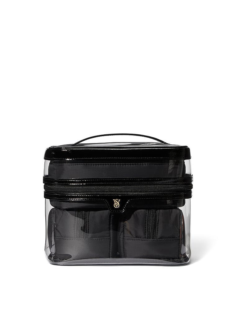 Trousse De Maquillage 4 Pièces, Black, large